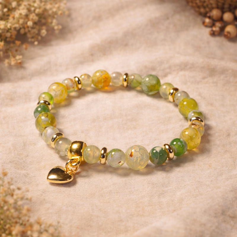 Miniaturbild: RED FIRE AGATE - ARMBAND