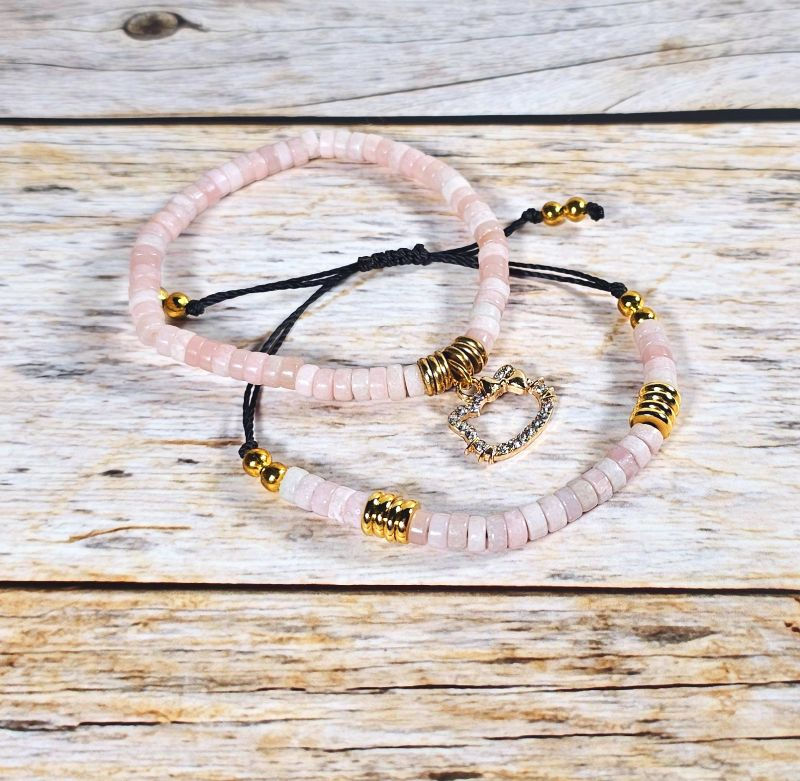 Kitty Rose - Armband Rosa Quarz