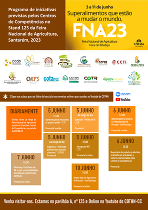 Participação em stand conjunto dos Centros de Competências na Feira Nacional de Agricultura 2023