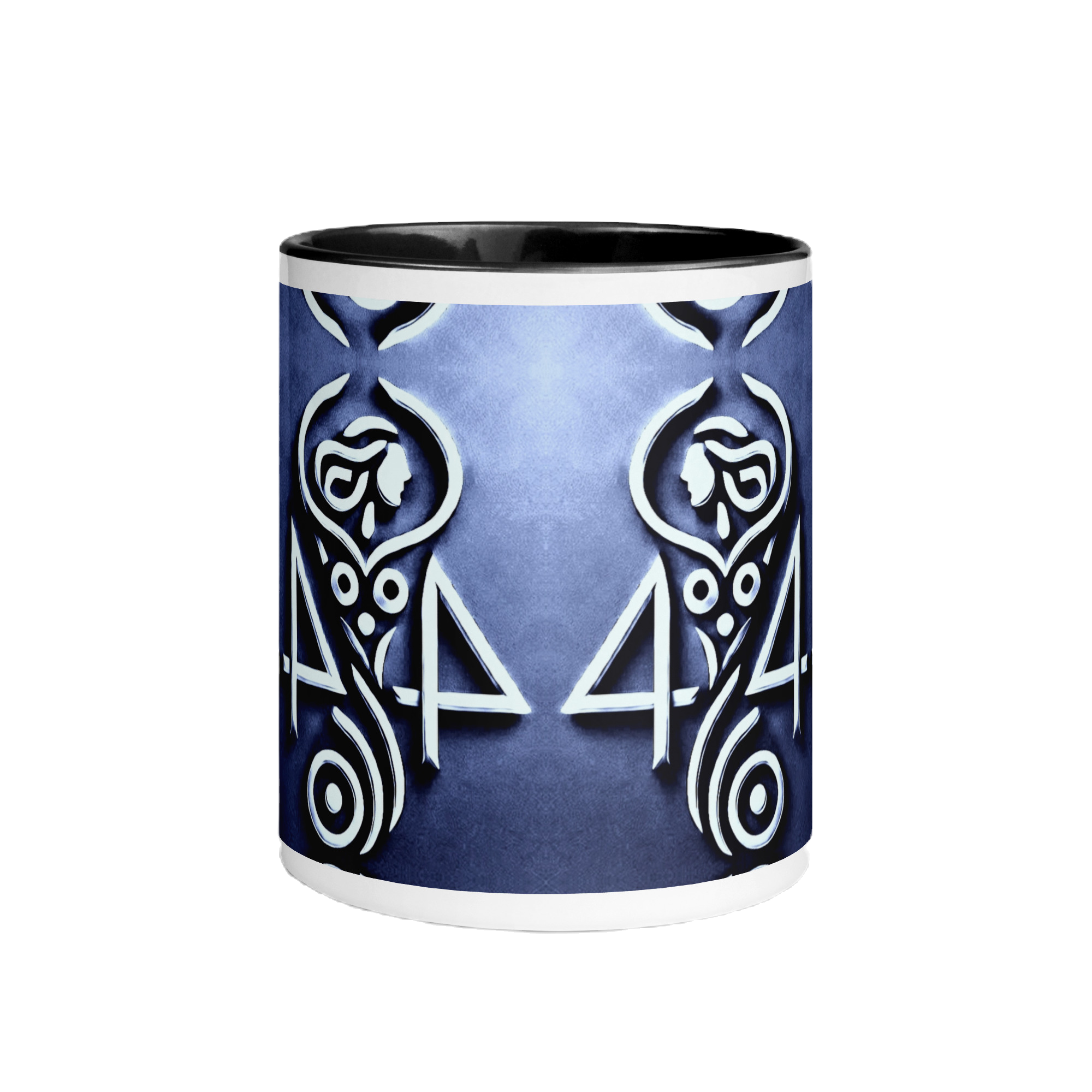 Taza "Sello Azul Oscuro"