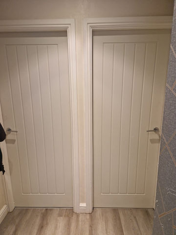 Supplied & fitted 6 doors for a client in Westhaughton