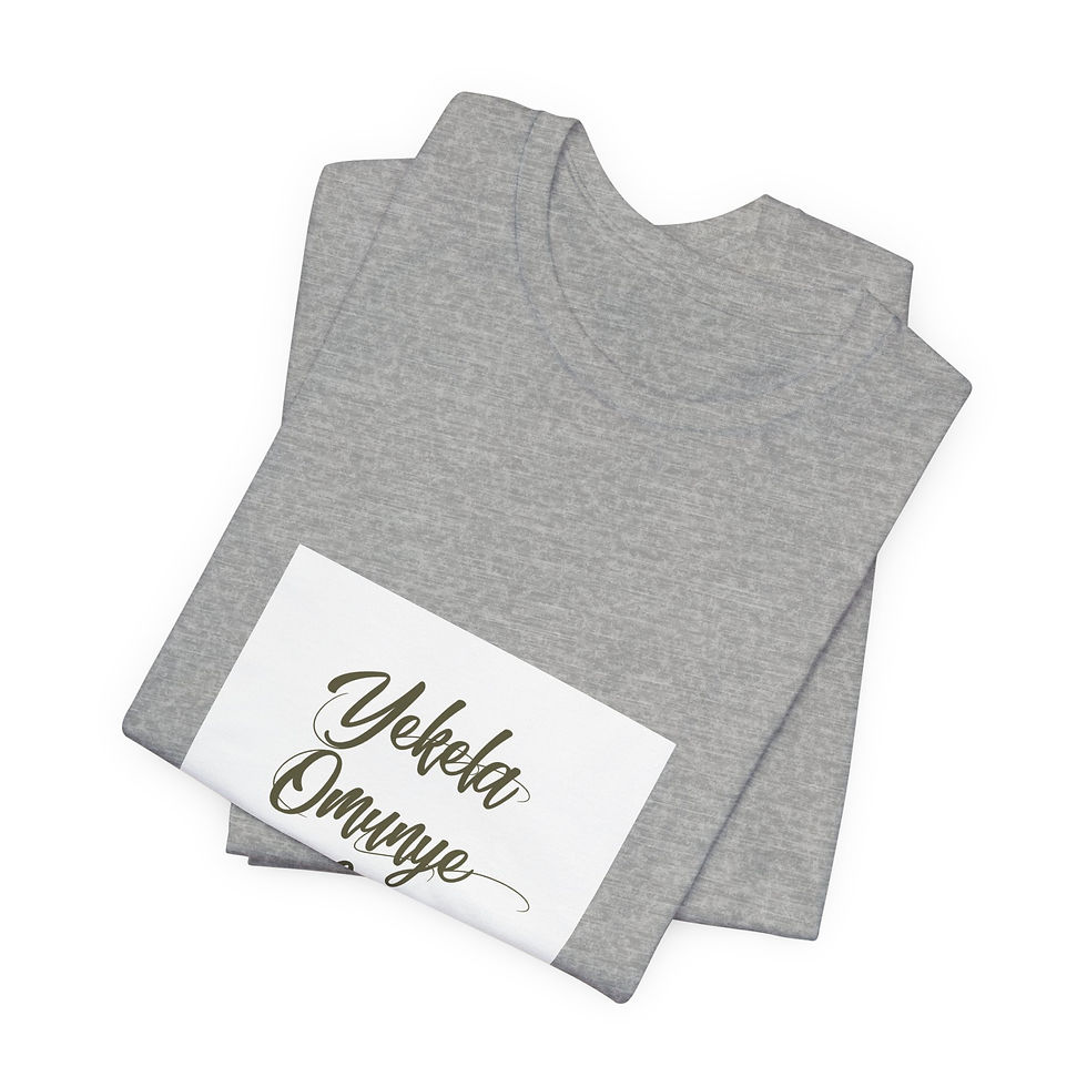 Thumbnail: Unisex Jersey Short Sleeve Tee -  African Inspired Fashion 