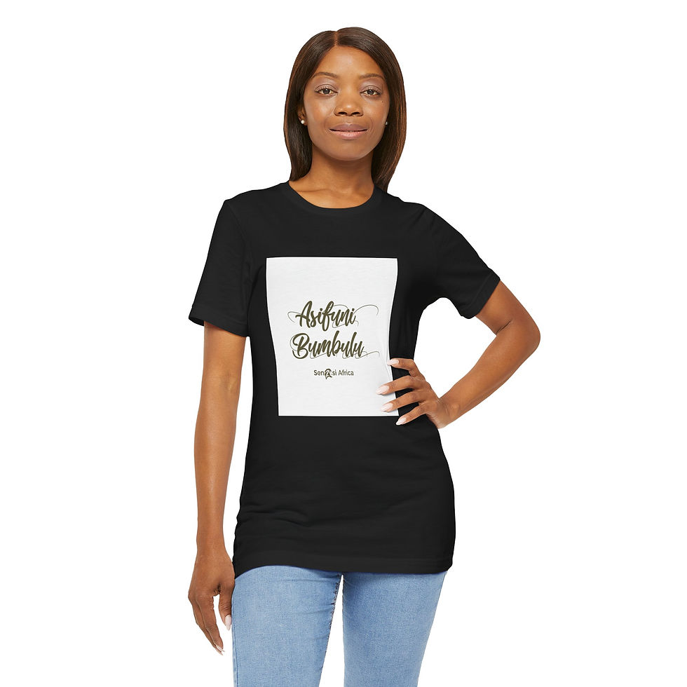 Thumbnail: Unisex  Jersey Short Sleeve Tee  -  African Inspired Fashion 