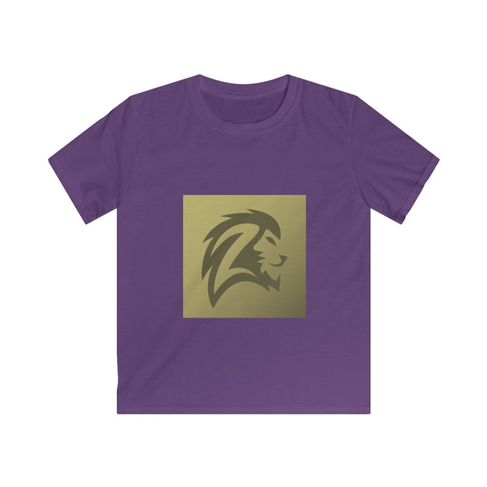 Thumbnail: Lion - Kids Softstyle Tee