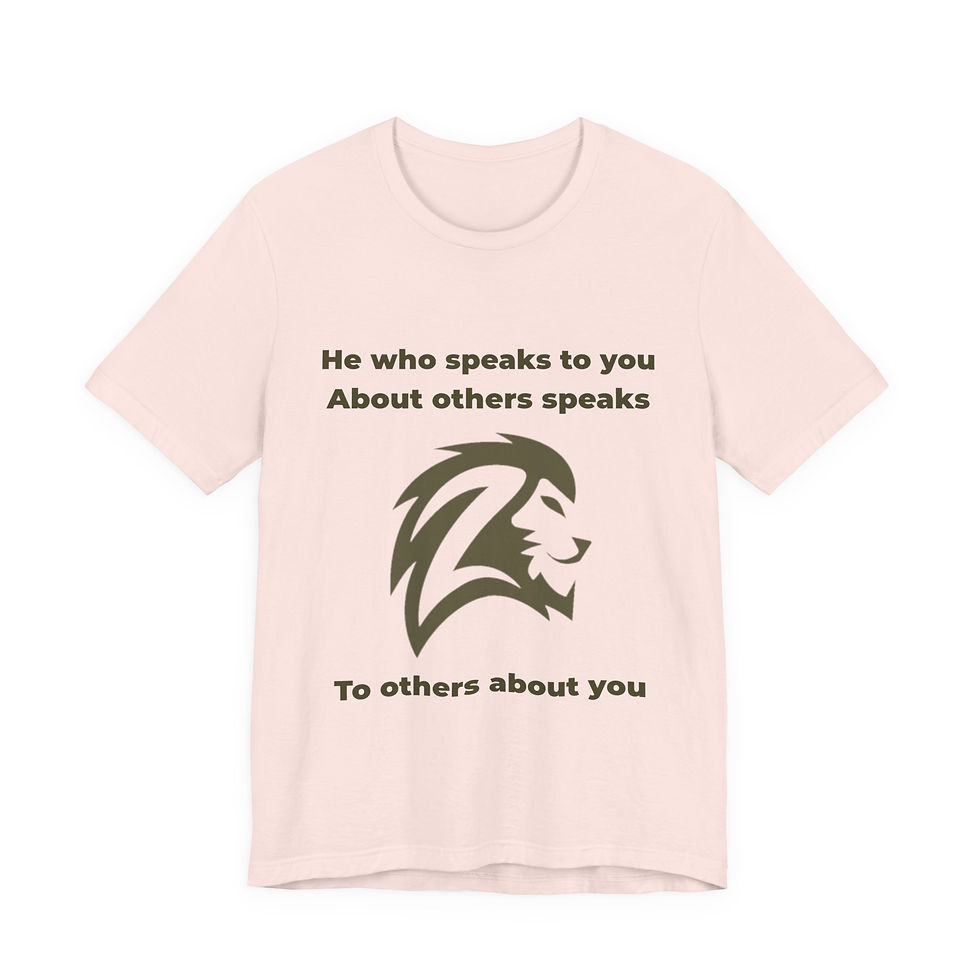 Thumbnail: Lion – Unisex  Short Sleeve Tee