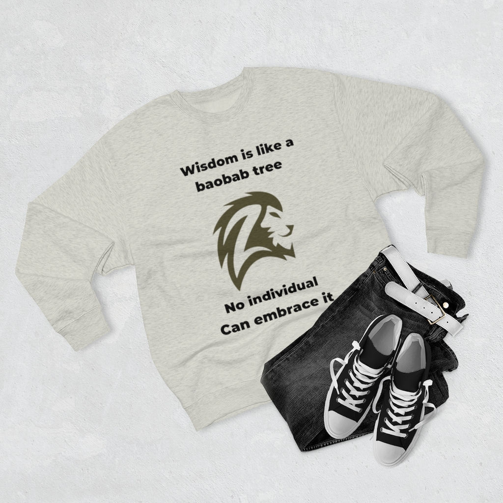 Lion - Unisex Premium Crewneck Sweatshirt