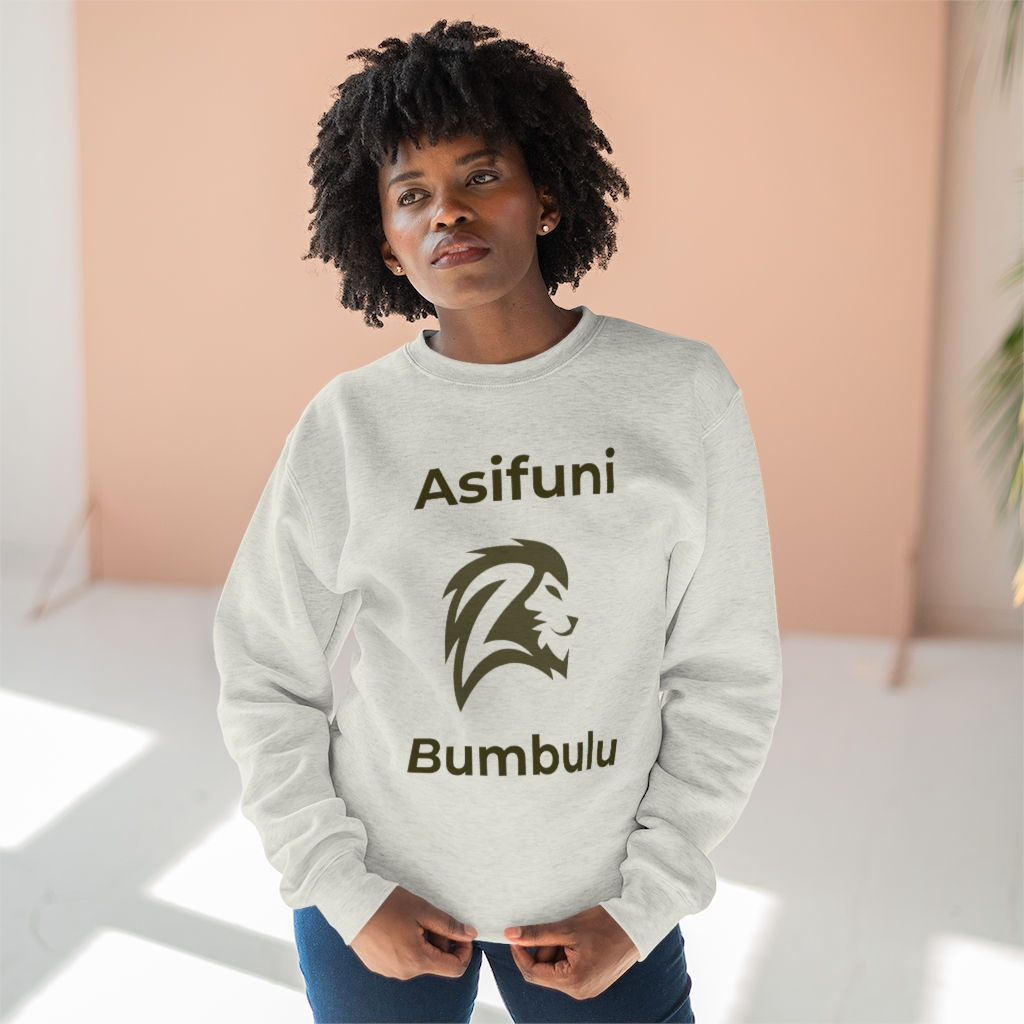 Lion - Unisex Premium Crewneck Sweatshirt