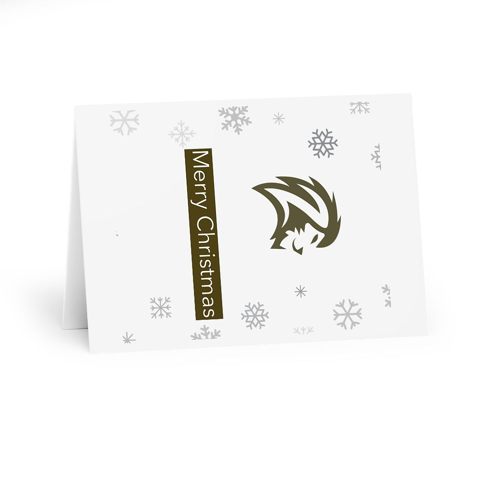 Thumbnail: Lion - Christmas Cards (5 Pack)