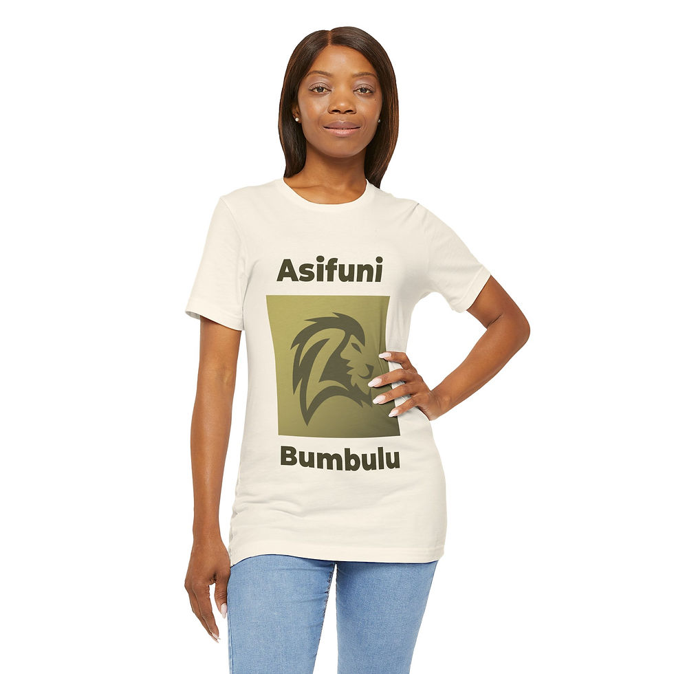 Thumbnail: Lion African - Unisex Jersey Short Sleeve Tee