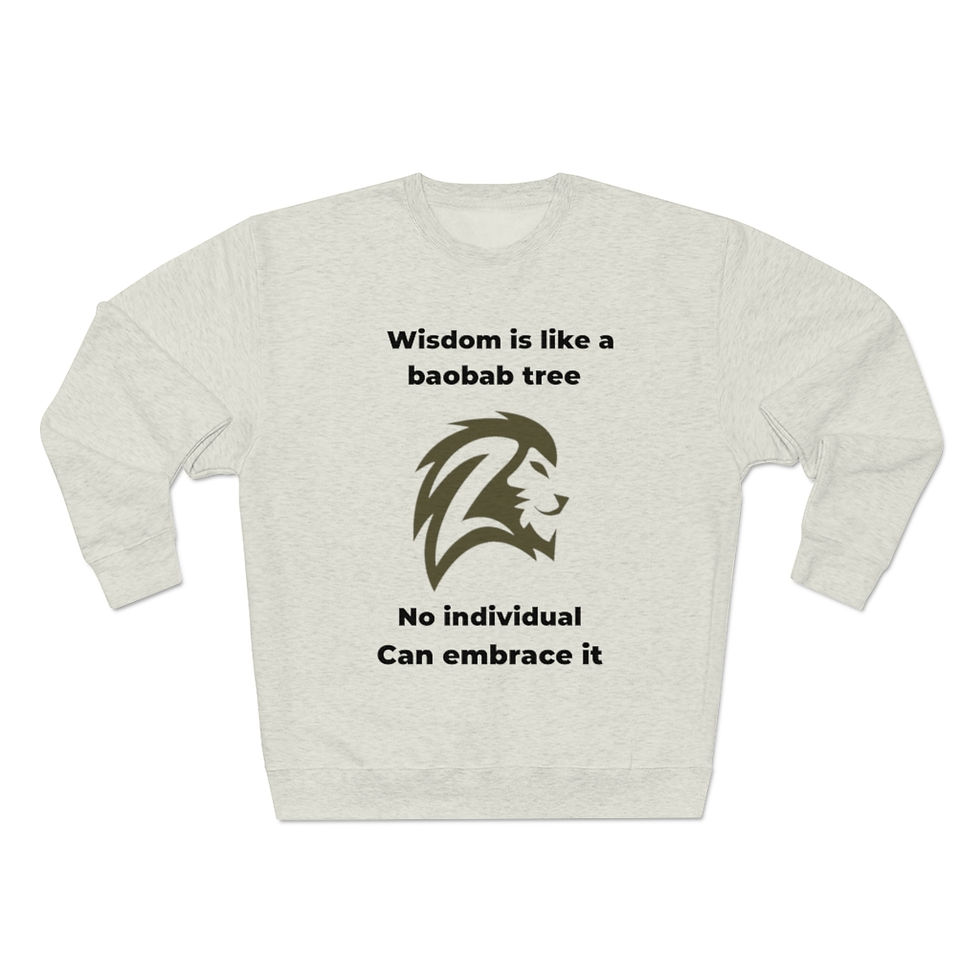 Thumbnail: Lion - Unisex Premium Crewneck Sweatshirt