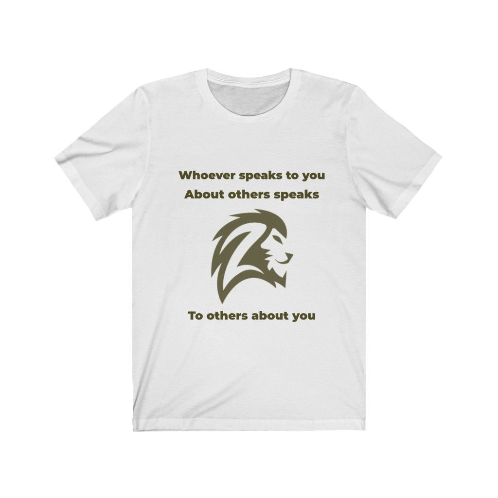 Lion – Unisex Jersey Short Sleeve Tee