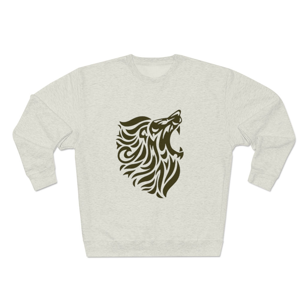 Lion - Unisex Premium Crewneck Sweatshirt