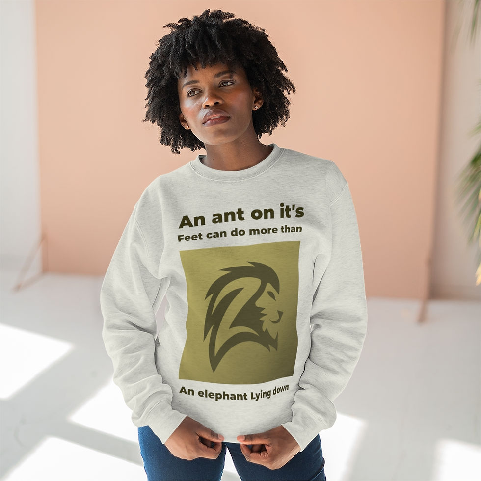 Thumbnail: Lion -  Premium Crewneck Sweatshirt