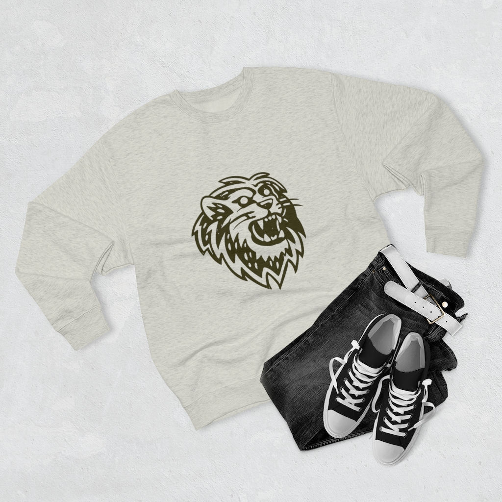 Lion - Unisex Premium Crewneck Sweatshirt