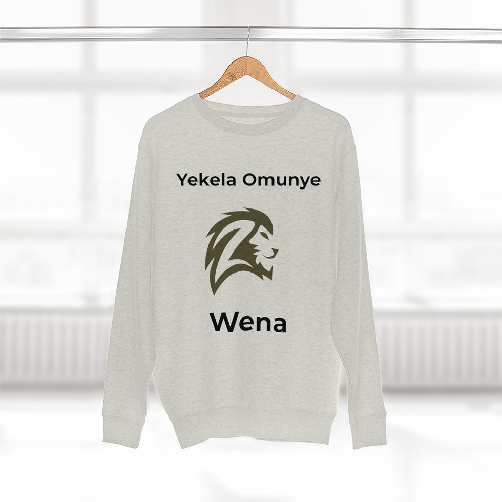 Thumbnail: Lion - Unisex Premium Crewneck Sweatshirt