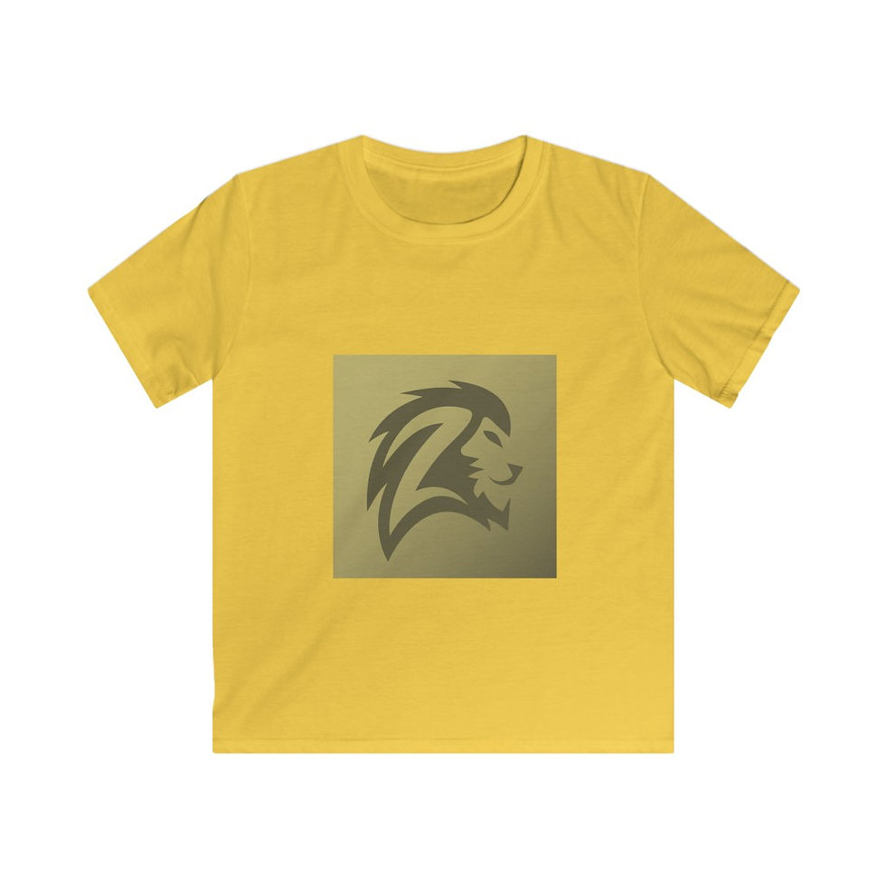 Thumbnail: Lion - Kids Softstyle Tee