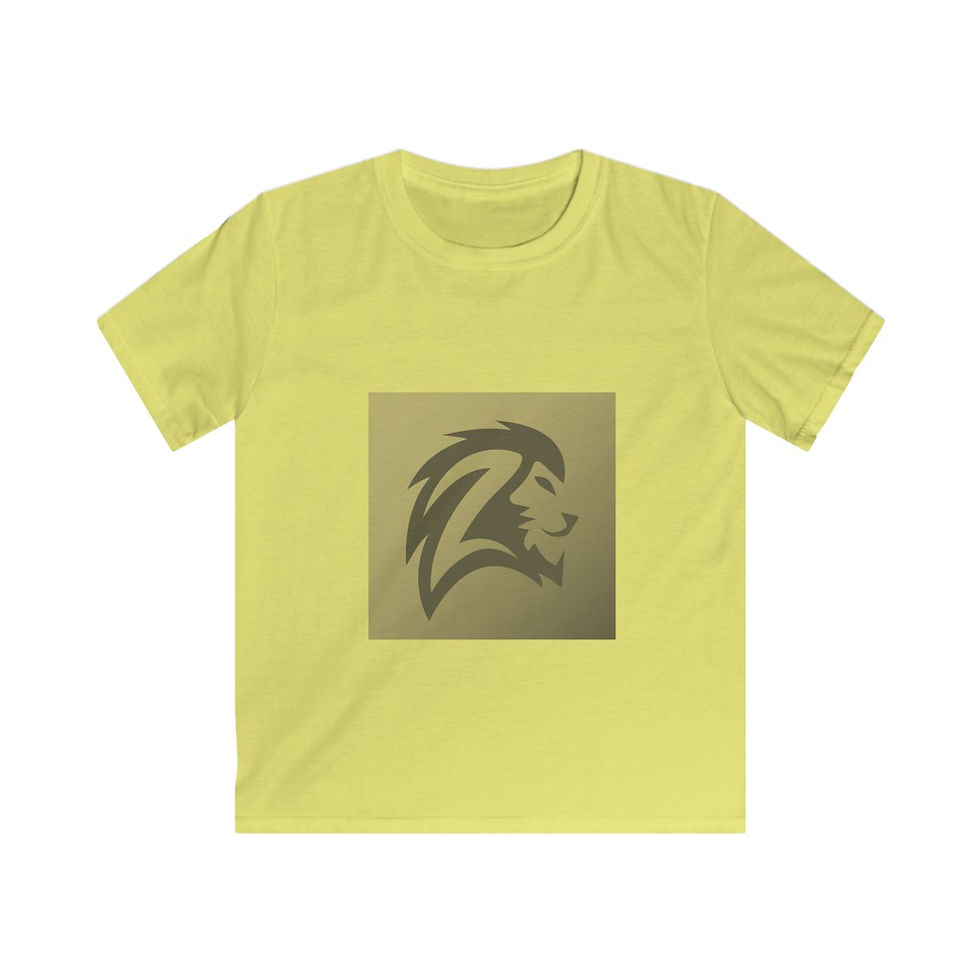 Thumbnail: Lion - Kids Softstyle Tee