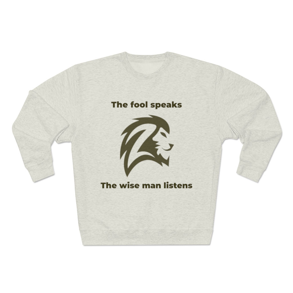 Lion - Unisex Premium Crewneck Sweatshirt