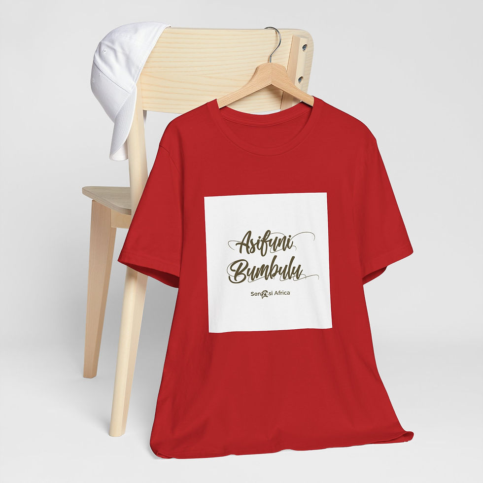 Thumbnail: Unisex  Jersey Short Sleeve Tee  -  African Inspired Fashion 