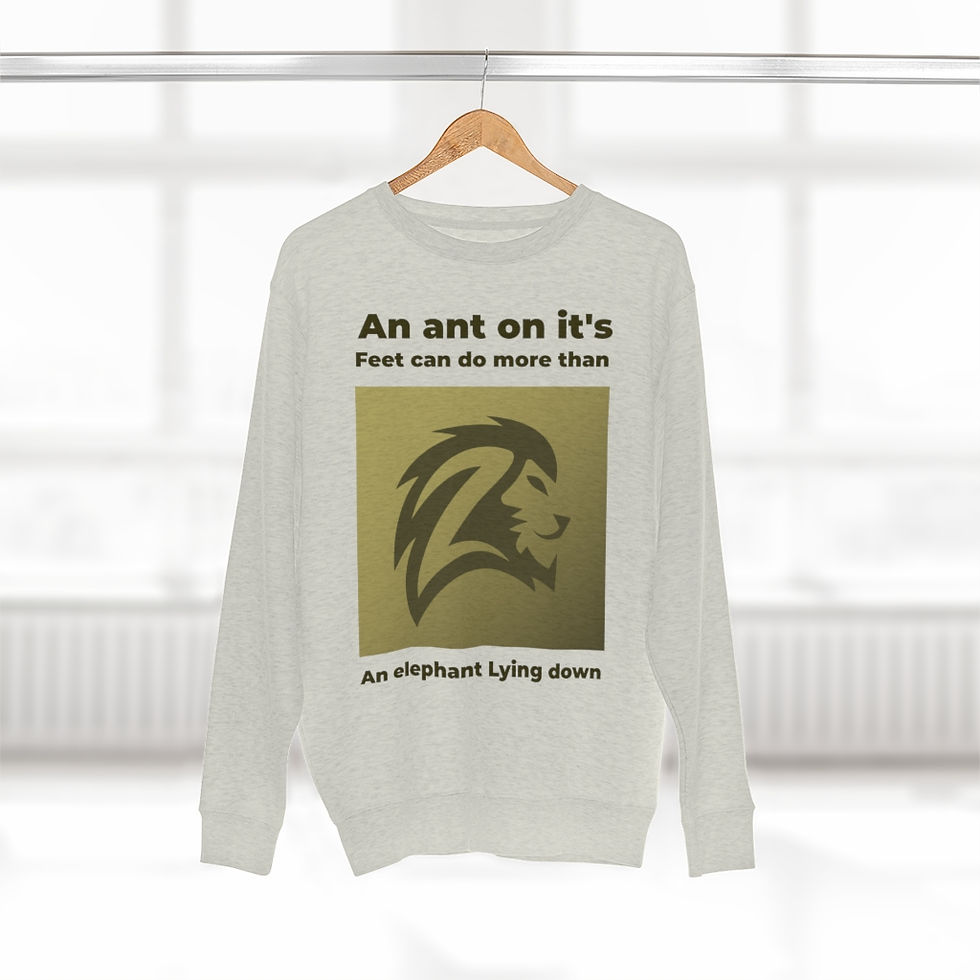 Thumbnail: Lion -  Premium Crewneck Sweatshirt