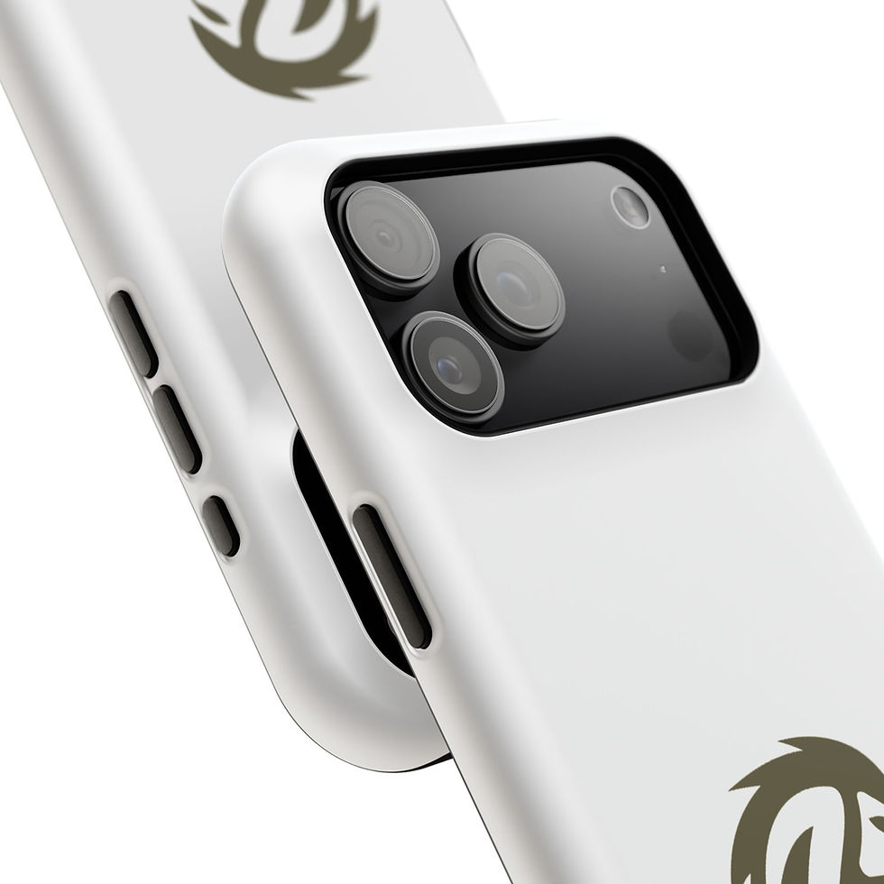 Thumbnail: Magnetic Impact-Resistant Phone Case — Minimalist Lion Logo
