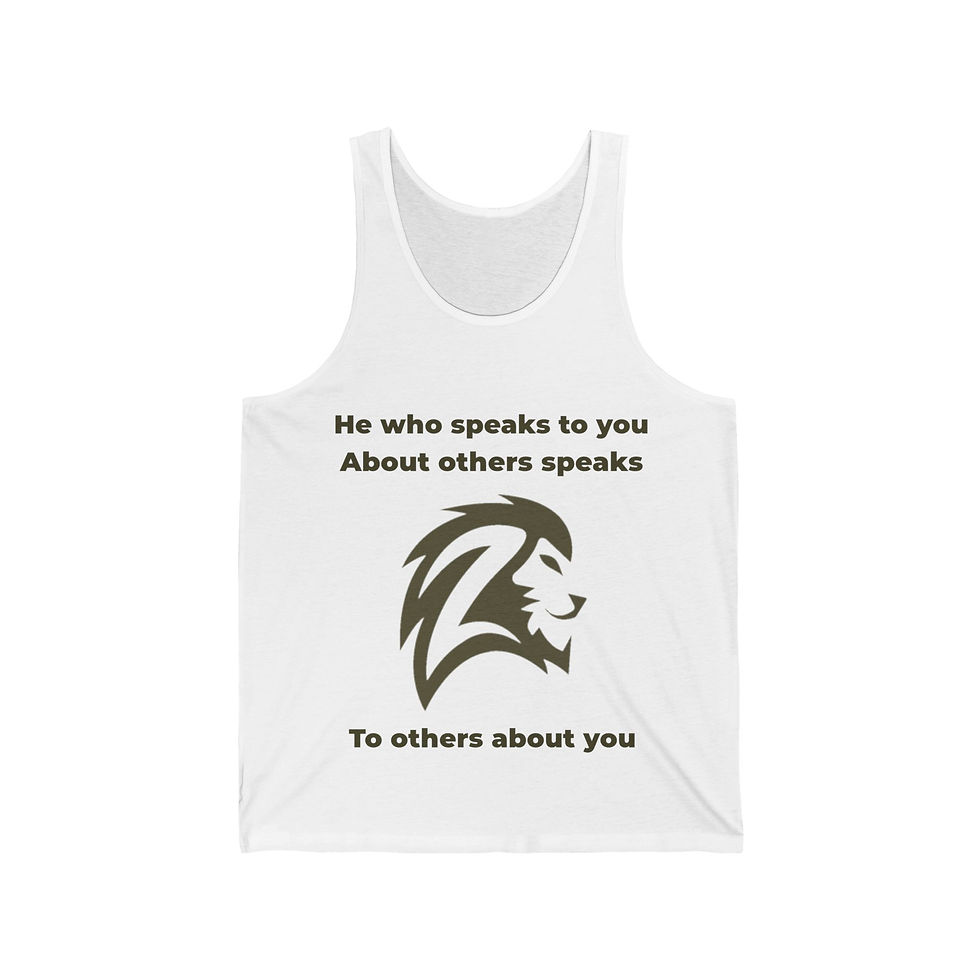 Thumbnail: Lion – Unisex Jersey Tank