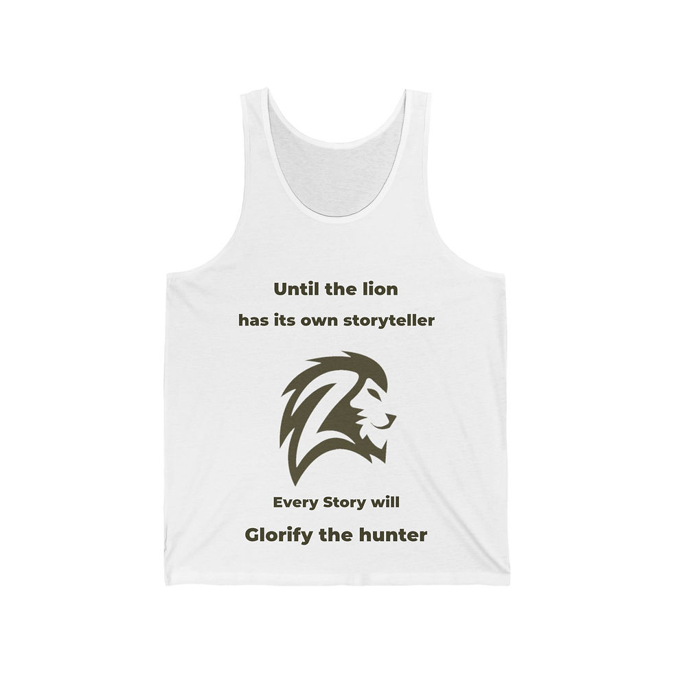 Thumbnail: Lion – Unisex Jersey Tank