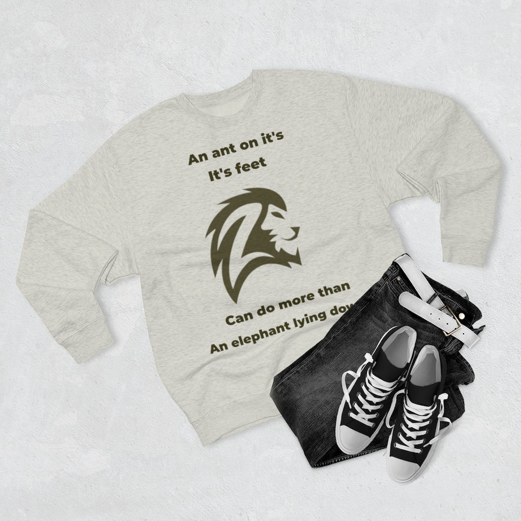 Lion - Unisex Premium Crewneck Sweatshirt