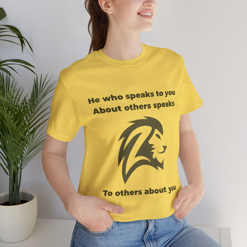 Thumbnail: Lion – Unisex  Short Sleeve Tee
