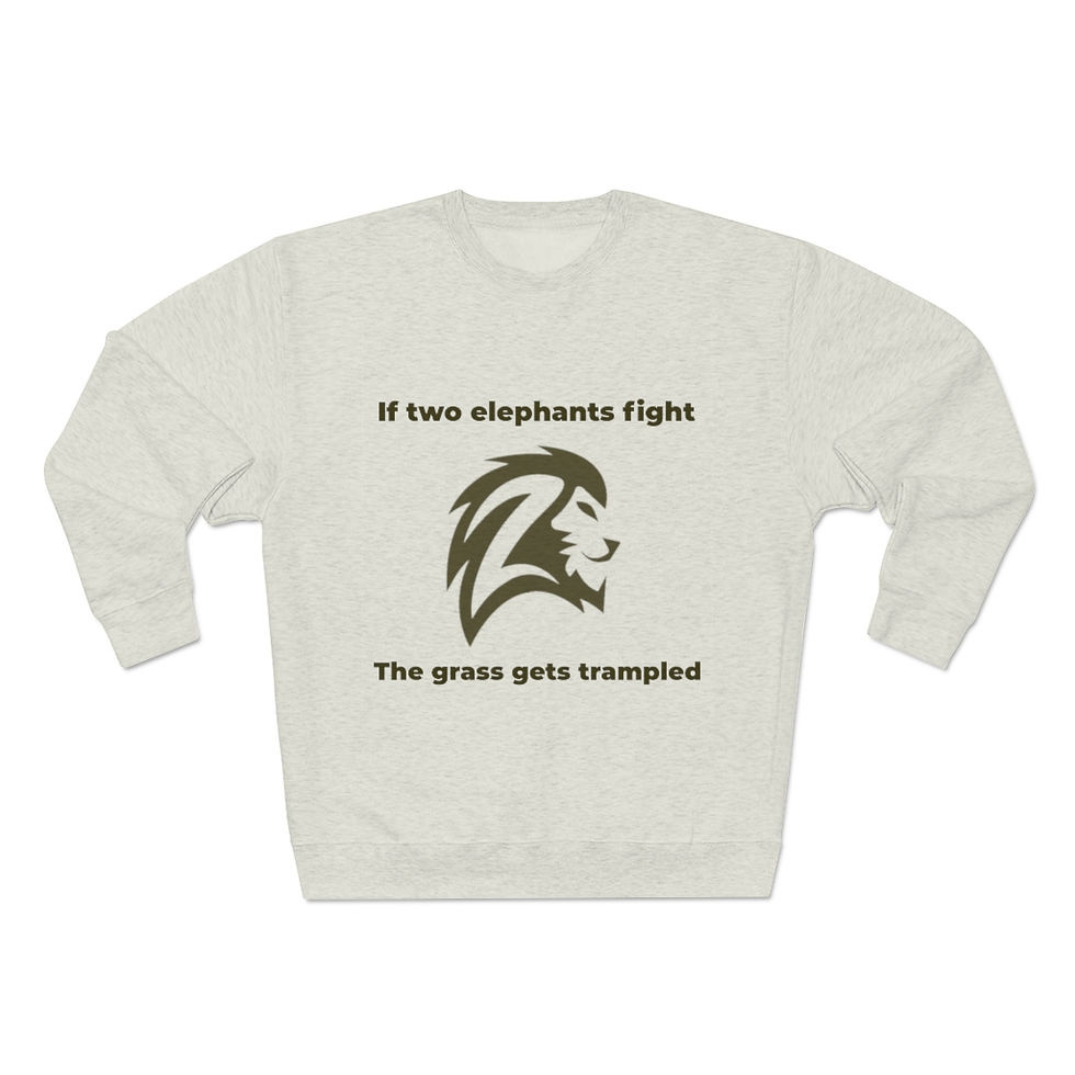 Thumbnail: Lion - Unisex Premium Crewneck Sweatshirt