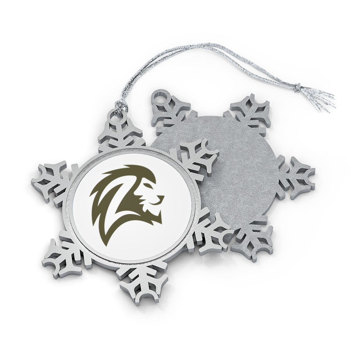 African Lion - Snowflake Ornament