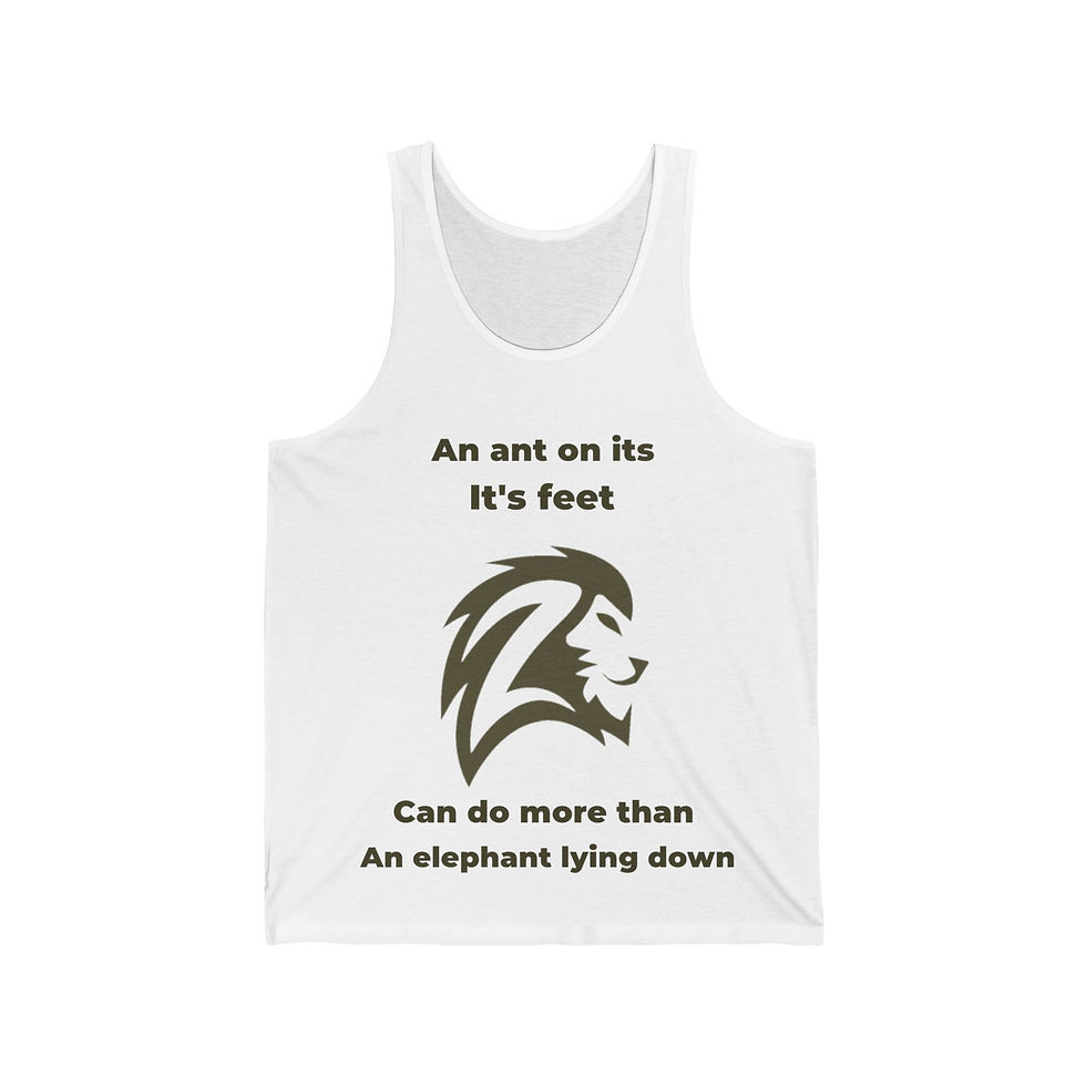 Thumbnail: Lion – Unisex Jersey Tank