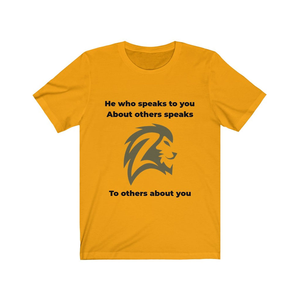 Thumbnail: Lion - Unisex Jersey Short Sleeve Tee