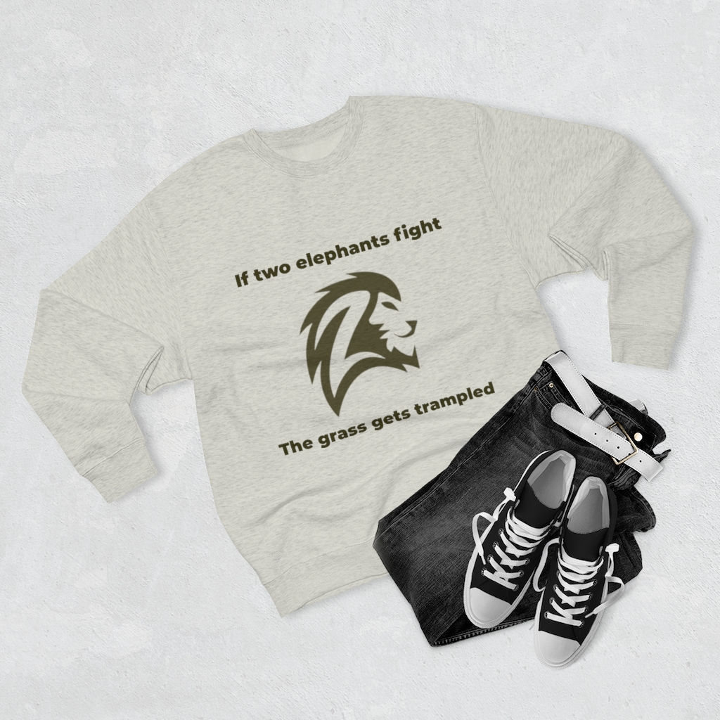 Lion - Unisex Premium Crewneck Sweatshirt