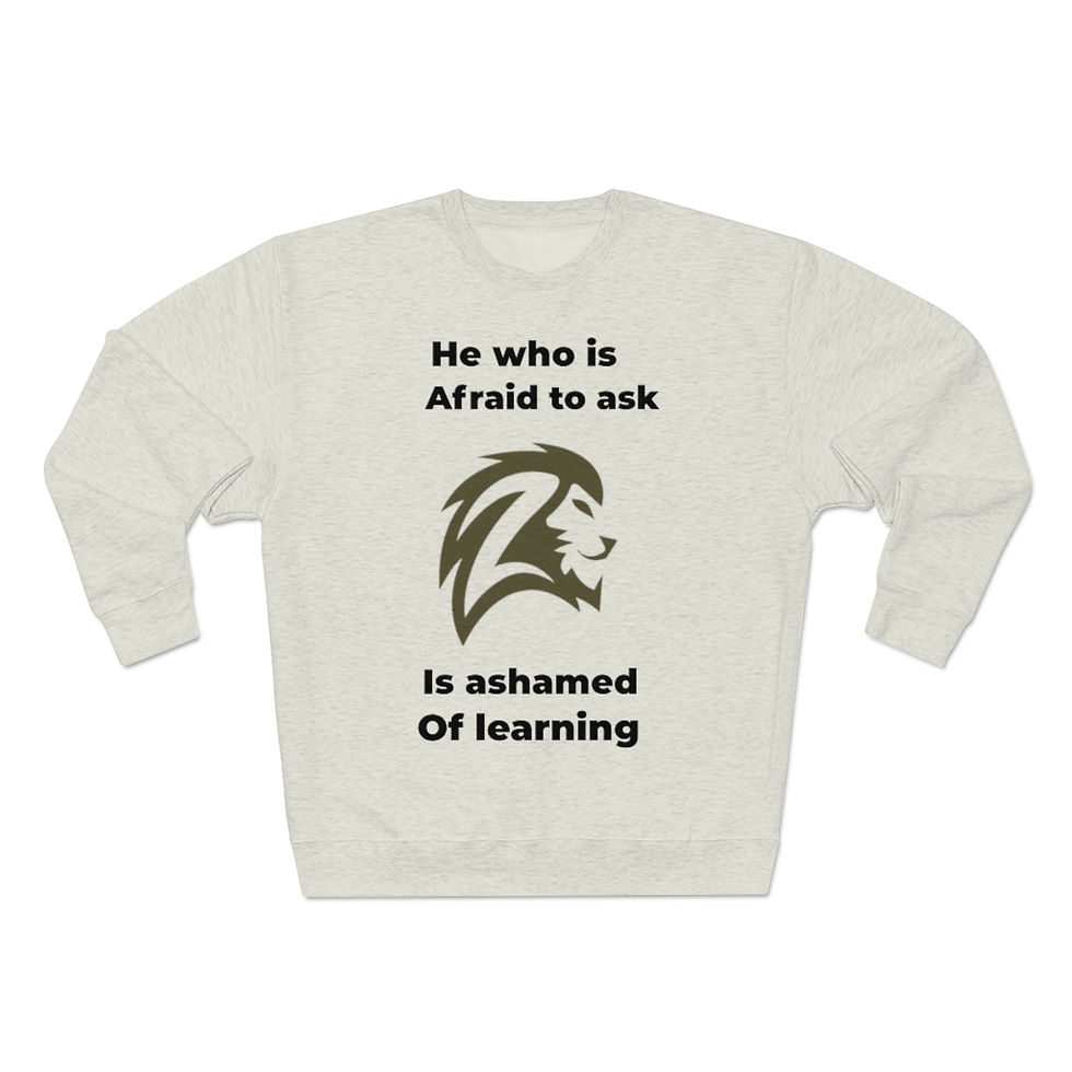 Thumbnail: Lion - Unisex Premium Crewneck Sweatshirt