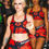 Thumbnail: Padded Sports Bra (blk/rd)