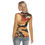 Thumbnail: All-Over Print Women's V-Neck Long Sleeves T-Shirt