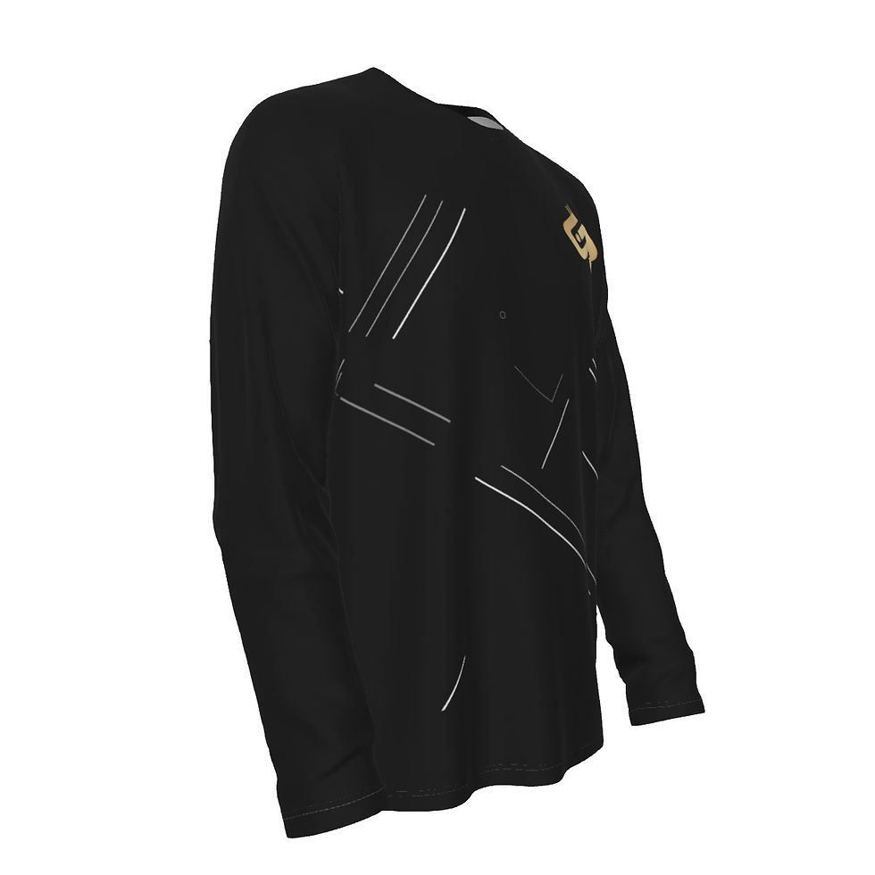 Thumbnail: All-Over Print Men's Raglan Long Sleeve T-shirt  | 190GSM Cotton