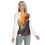 Thumbnail: All-Over Print Women's V-Neck Long Sleeves T-Shirt