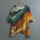 Thumbnail: All-Over Print Women's Bat Sleeve Shirt