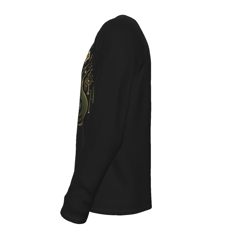 Thumbnail: All-Over Print Men's Raglan Long Sleeve T-shirt  | 190GSM Cotton
