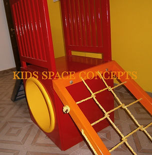 Wooden Play Gym 4-in-1