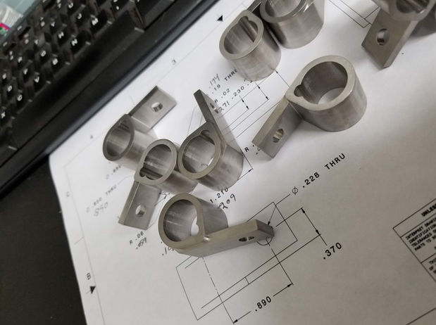 Precision CNC milled parts tight tolerance machining Sacramento CA