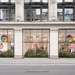 Takashi Murakami Ohana Hatake Selfridges Corner Shop Space, Oxford Street London.