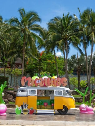 Puma Kids Fruit Beach Festival Pop-Up, Le Méridien Hotel Hainan Shimei Bay.