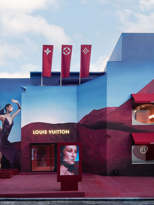 Louis Vuitton La Beauté Pop-Up Space, Dosan Seoul South Korea.