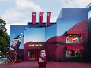 Louis Vuitton La Beauté Pop-Up Space, Dosan Seoul South Korea.
