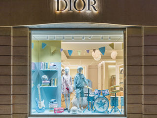 Baby Dior 'Diorling' Collection Window Installation Activations.