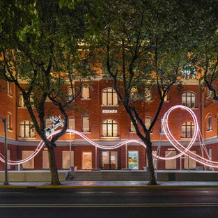 Hermès 'Riding Through a Dream' Window Installation, Maison Hermès Shanghai China.