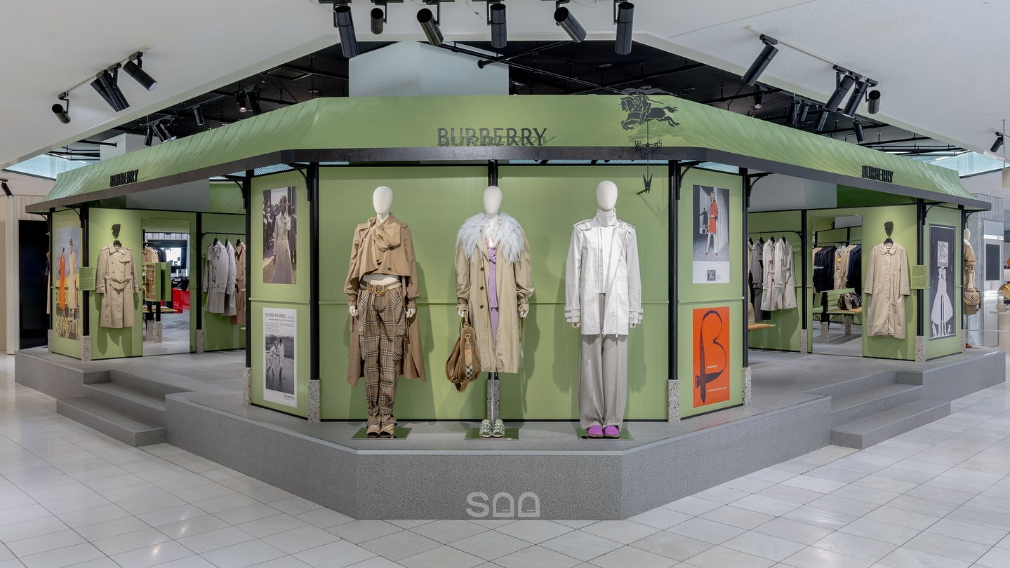 Burberry Restored Trench Pop-Up Space, The Stage Isetan Shinjuku